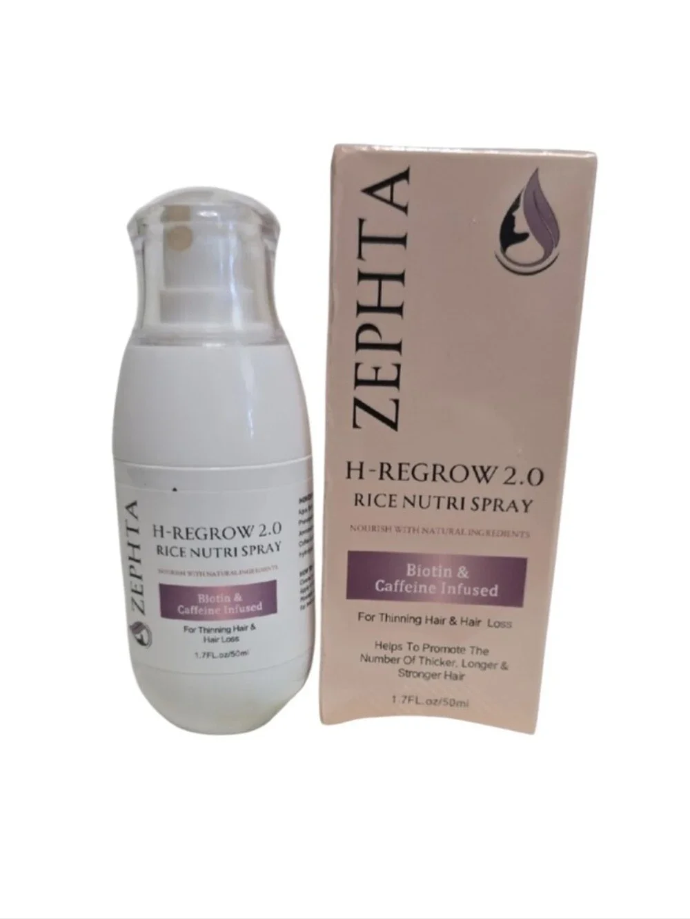 H-Regrow 2.0 Rice Nutriser Hair Treatment – White